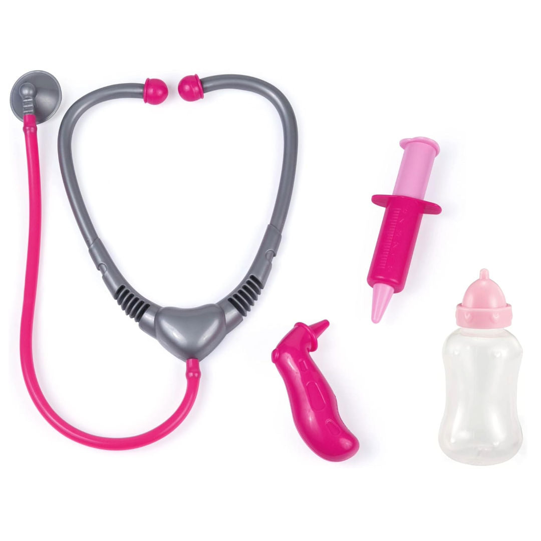 bayer Doctor Set, Doll With 24 Baby Sounds, 33cm