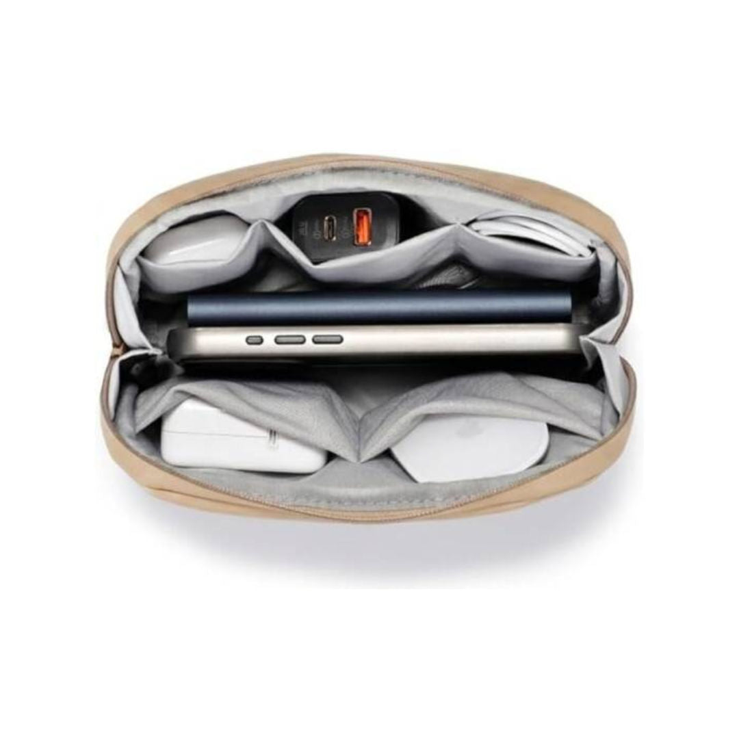 Blupebble Voyager Travel Pouch, Beige