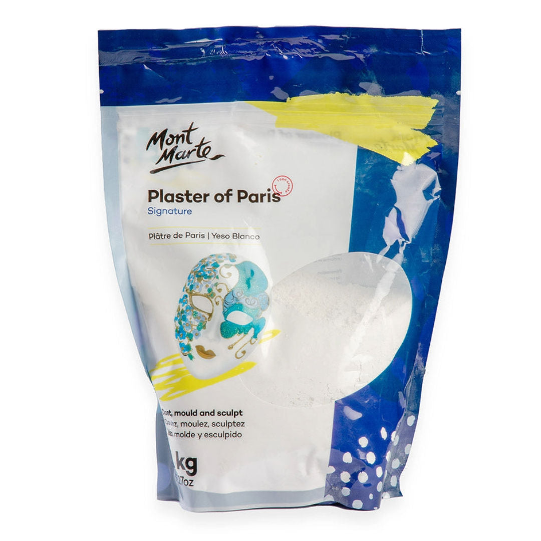 Mont Marte Plaster Of Paris Signature, 1Kg,  MMSP0022 P24-497