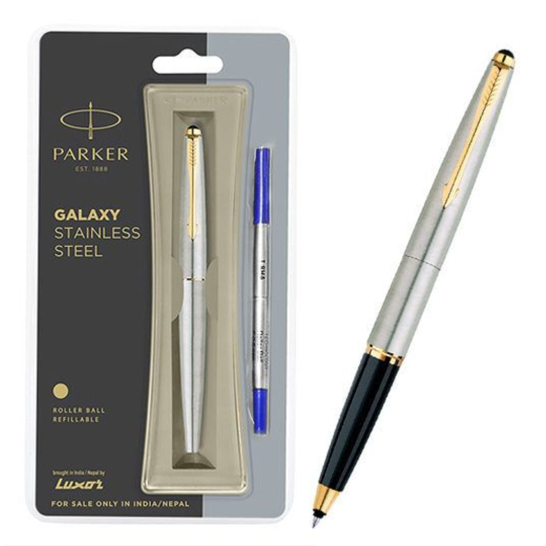 PARKER GALAXY Stainless Steel, GT Rollerball Pen