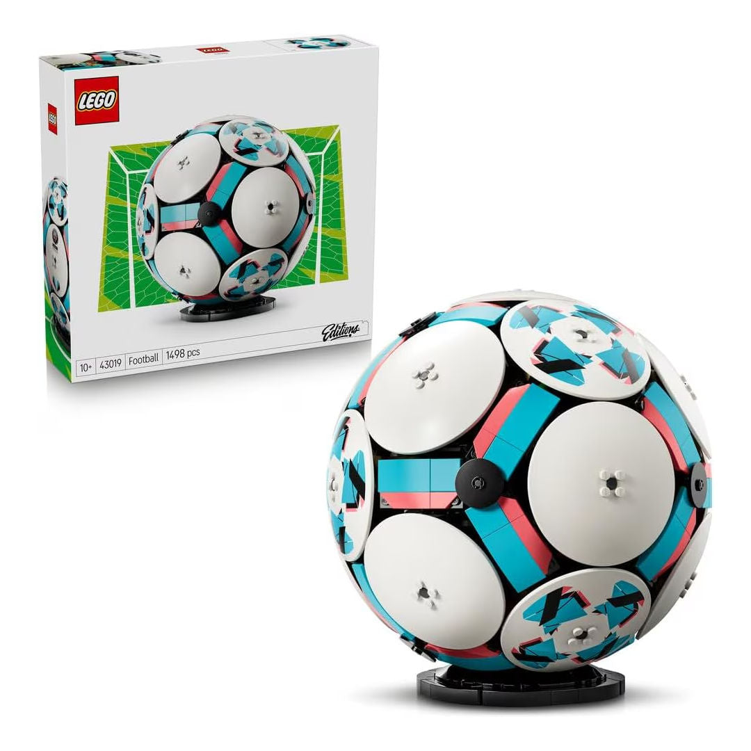 LEGO Editions Soccer Ball 43019 Building Toy Set, 1498 Pieces, For Ages 10+ Years