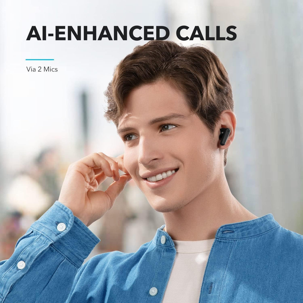 Anker Soundcore R50i True Wireless Earbuds with 10mm Drivers & Touch Control