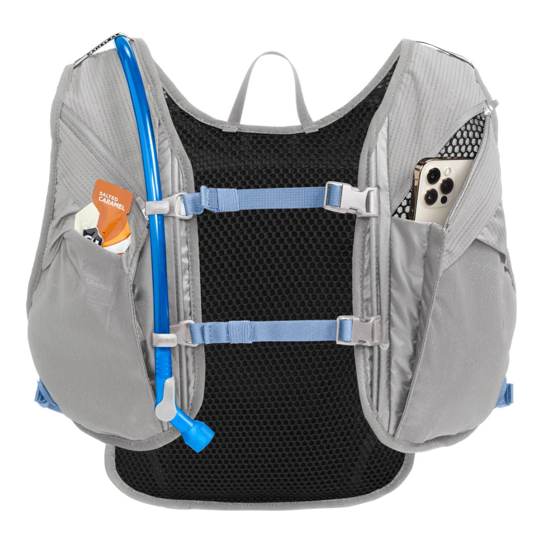 Camelbak Women’s Chase™ Race 4 Hydration Vest, Lightweight Running Pack, Vapor Blue, 50oz