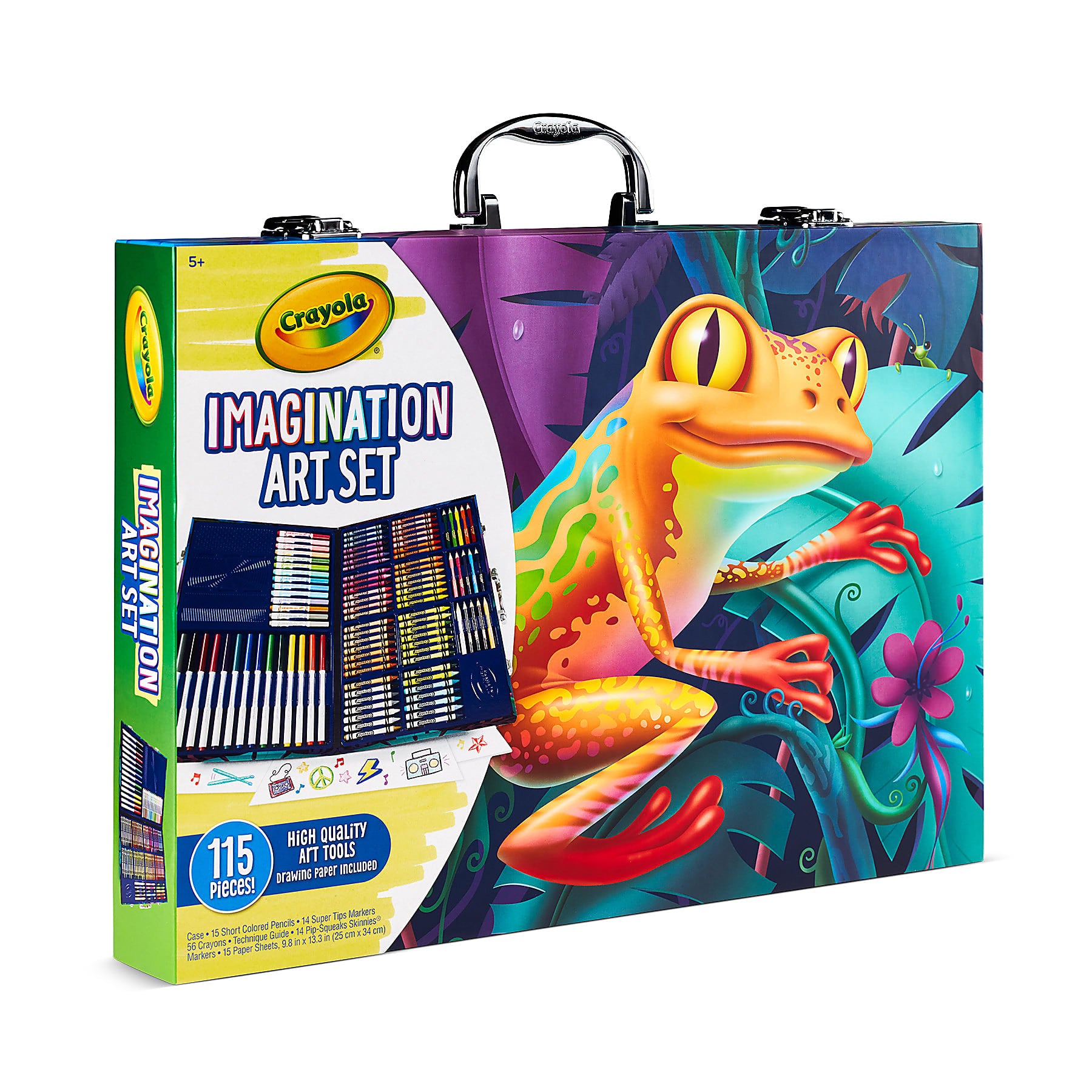 Crayola Imagination Art Set With Case, 115 Pieces