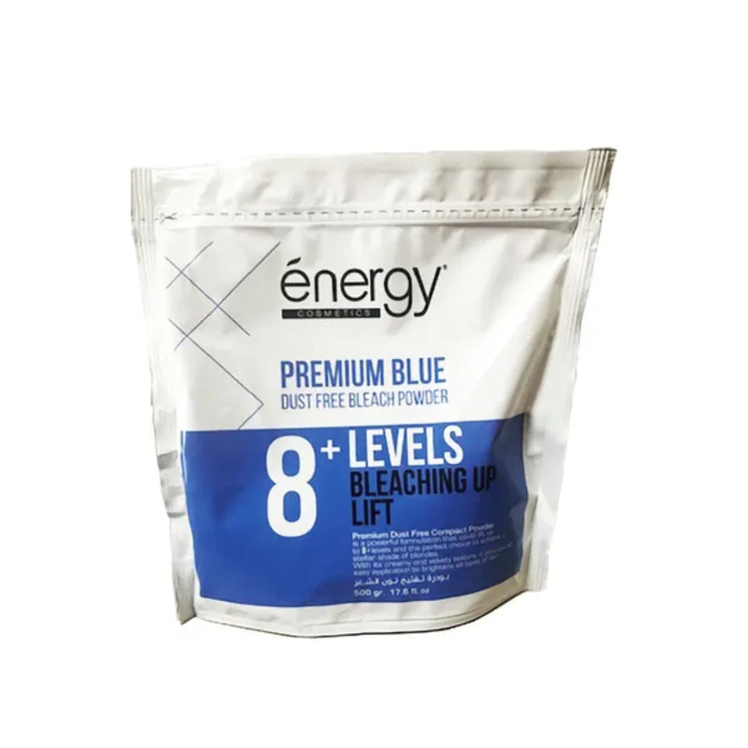 Energy Cosmetics Hair Bleach Dust-Free Deco, Neo1200 Velvet Blue, 500g