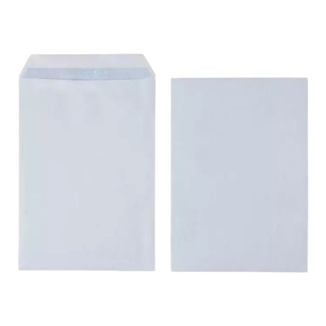 Lion A3 White Envelope Large Document Cover, 100 GSM, 12x16 Inch