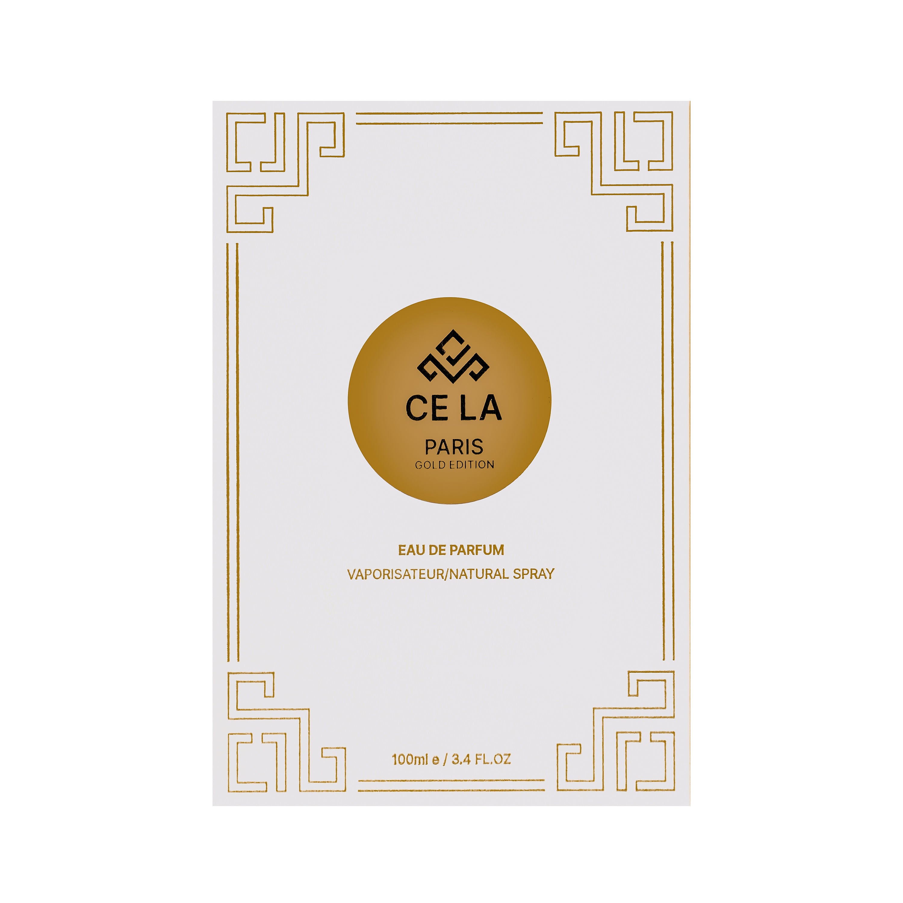 Ce La Paris Gold Edition Eau de Parfum 100ml, Natural Spray