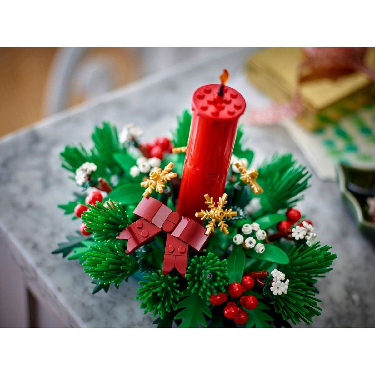 LEGO Christmas Table Decoration 40743 Building Set 433 Pieces, For Age 12+ Years