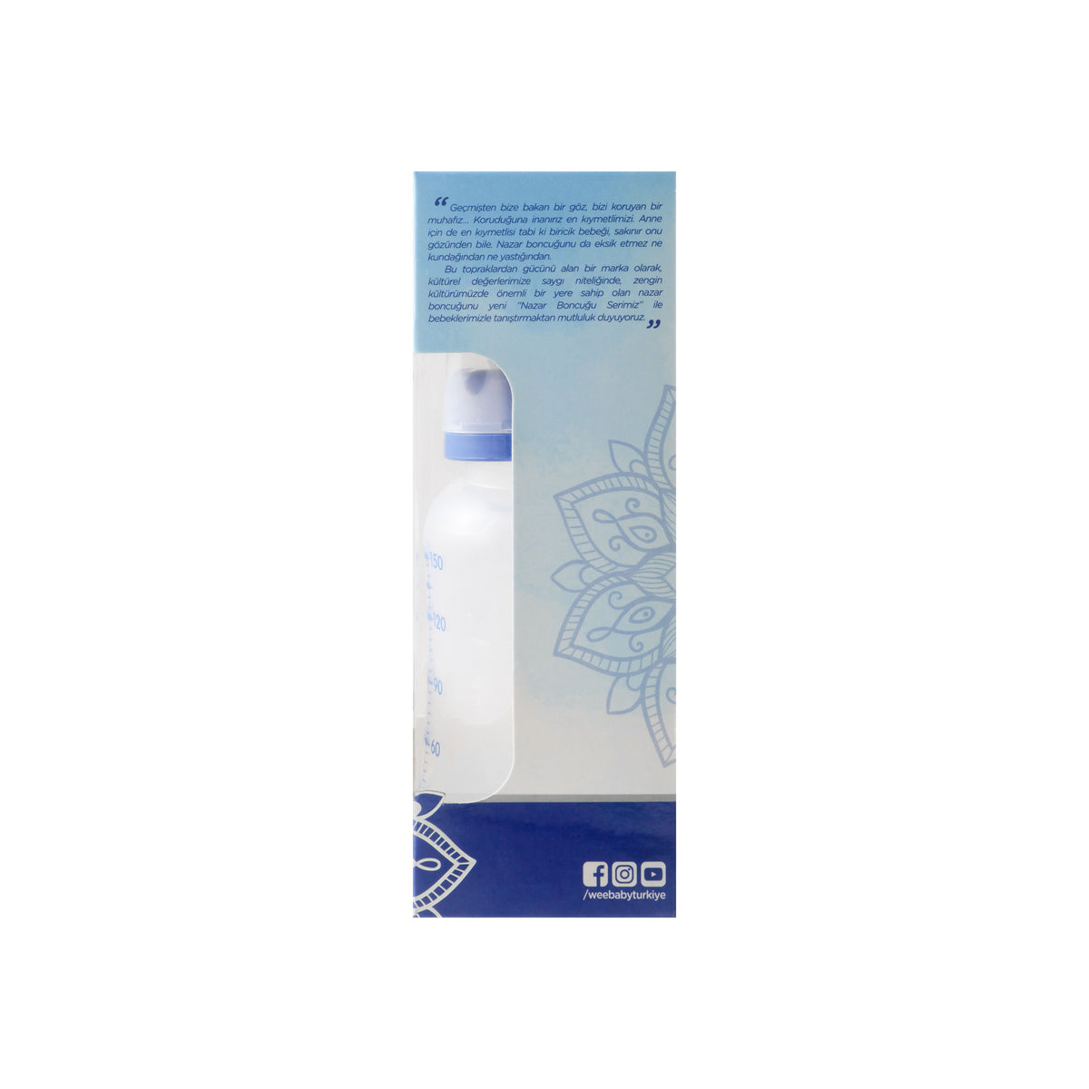Weebaby Devil Eye Classic PP Feeding Bottle, 150ml, 268