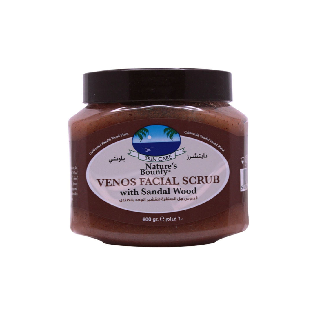 Nature's Bounty Venos Face and Body Scrub, 600ml