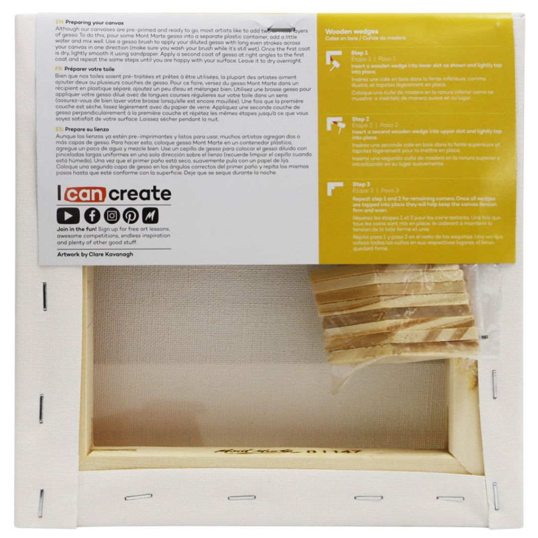 Mont Marte 3D, Double Thick, Canvas Board