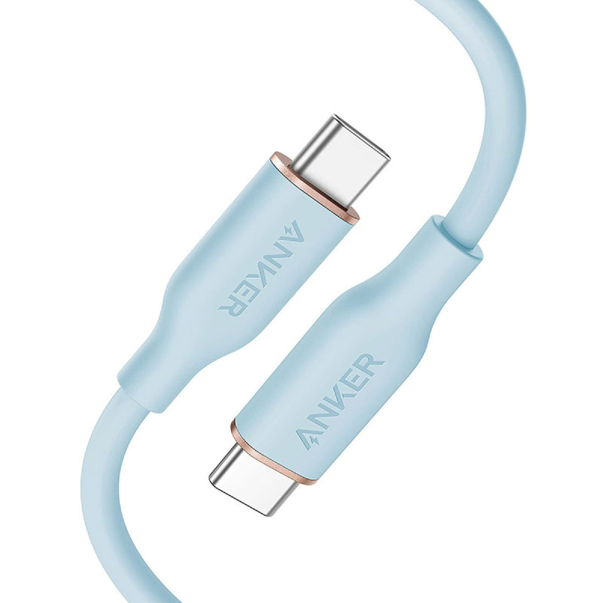 Anker PowerLine III Flow USB-C to USB-C Cable 100W, 3ft