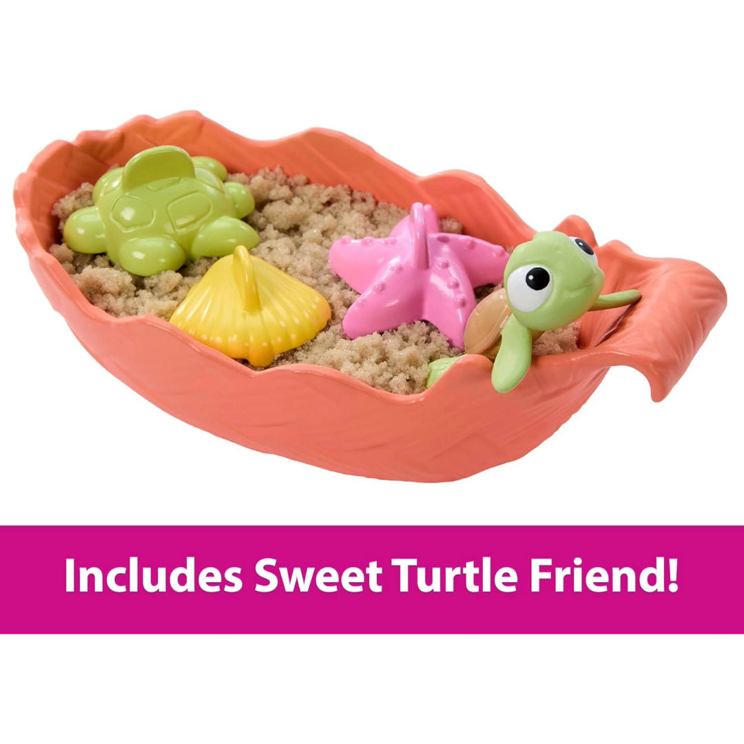 Disney Princess Ocean Friends Moana Doll Playset, For Age 3+ Years