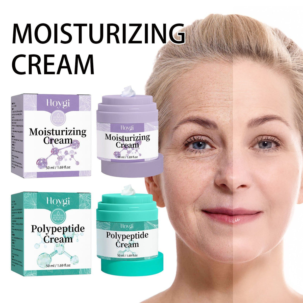 Revitalize Skin with Firming and Moisturizing Cream, Reduce Wrinkles, Brighten, Replenish ,50ml