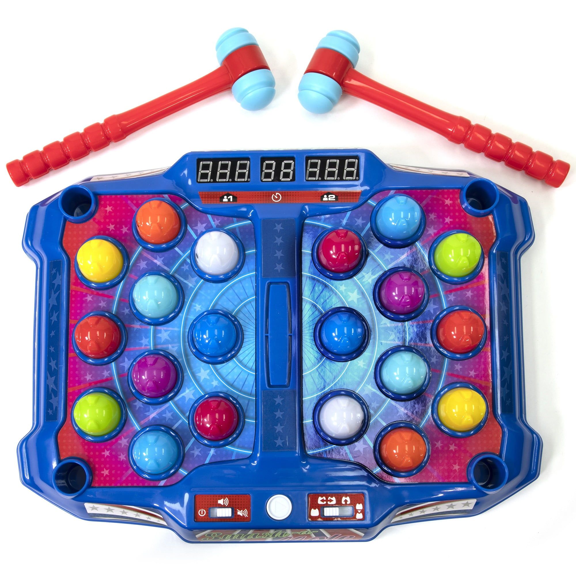 Ambassador Electronic Arcade Smash-A-Mole Tabletop Game, 6+ Years