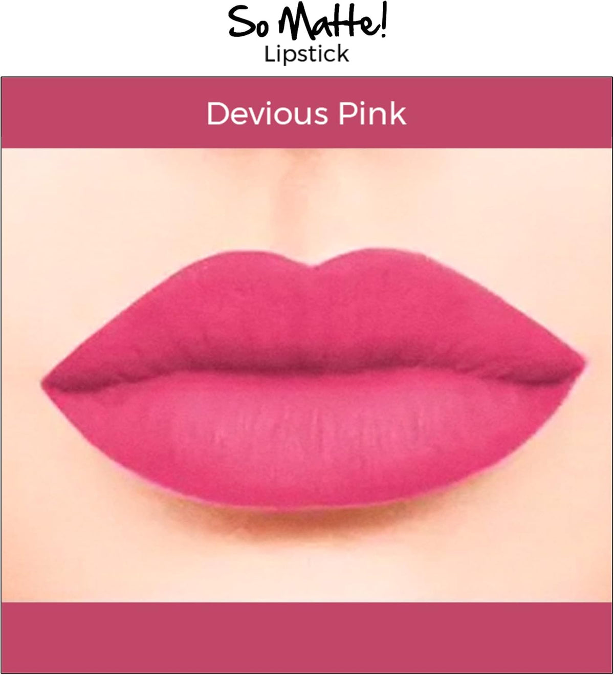 Nykaa So Matte! Lipstick Devious Pink 03