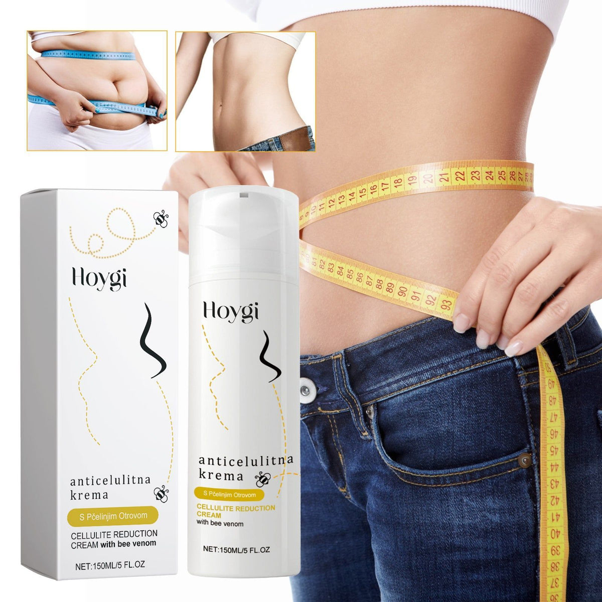 Ultimate Firming Skin Cream for Slimming, Body Shaping, and Cellulite Reduction ,150ml