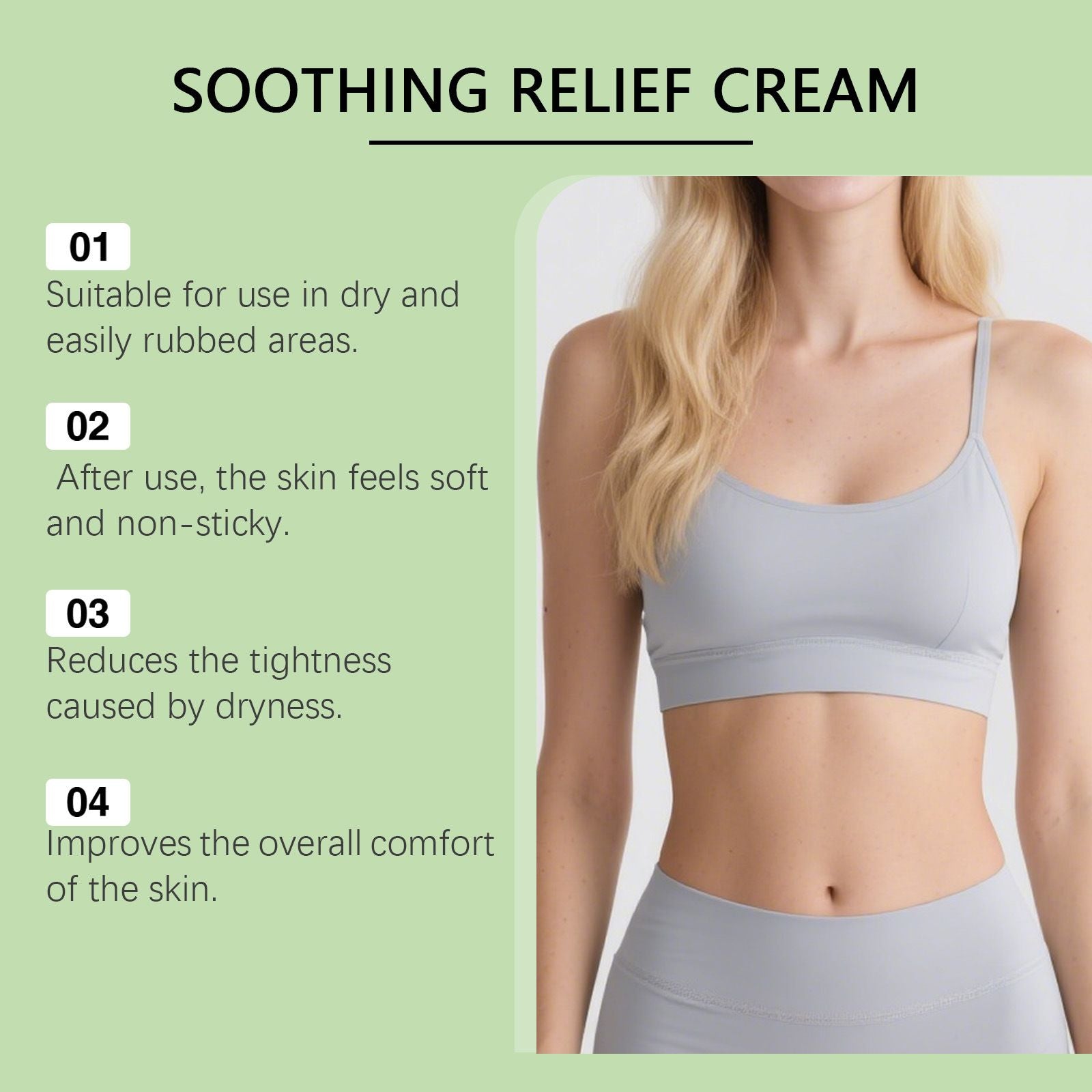 Herbal Moisturizing Body Cream Plant-Based 30g
