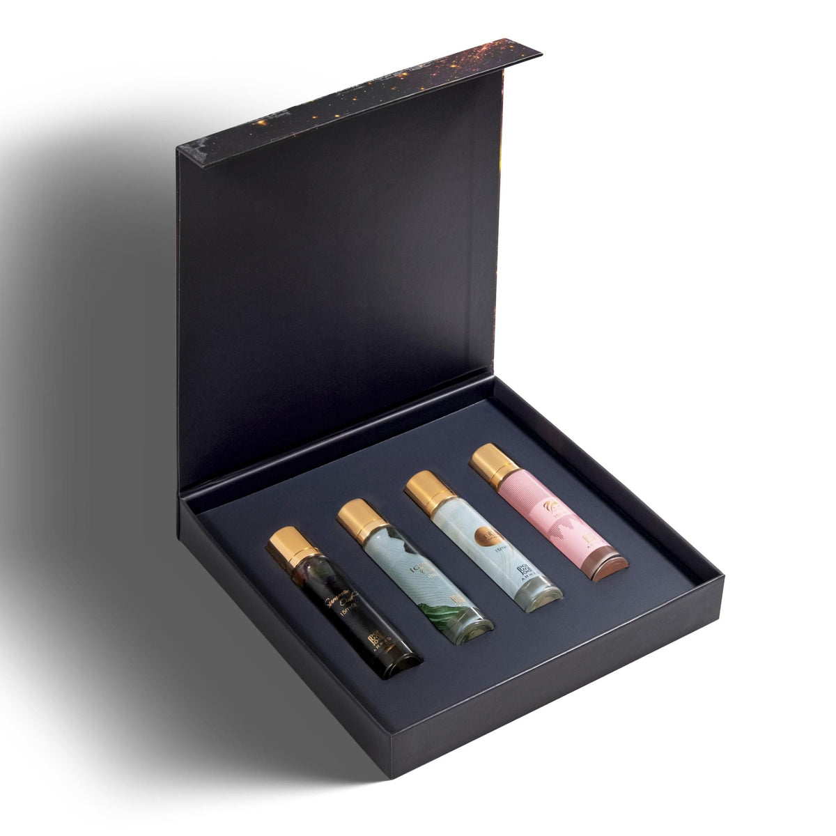 Ahmed Al Maghribi "Beat Of" Fragrance Collection Set, Set of 4x15ml