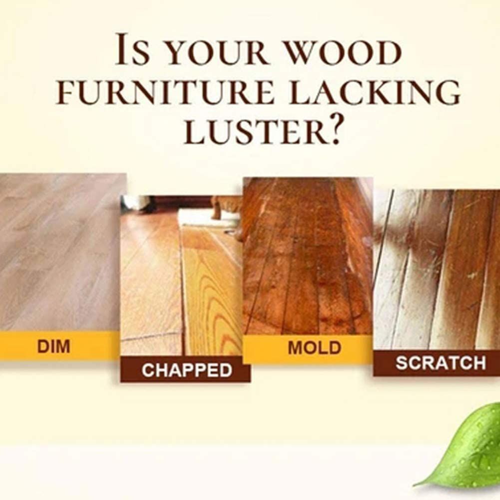 Wood Seasoning Beeswax Wood Furniture Cleaner Polish For Floor Tables Cabinets