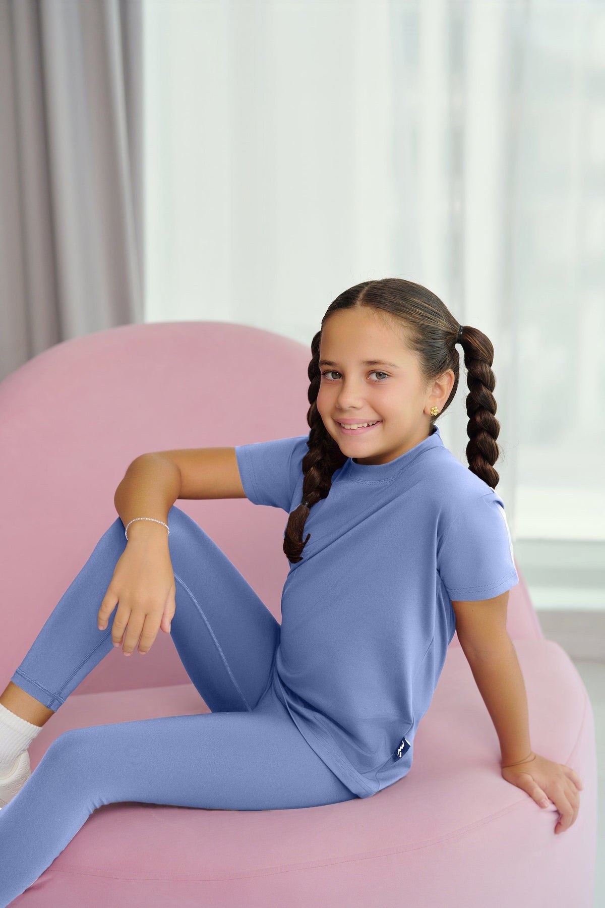 MULU Classic Kids Leggings - Light Blue