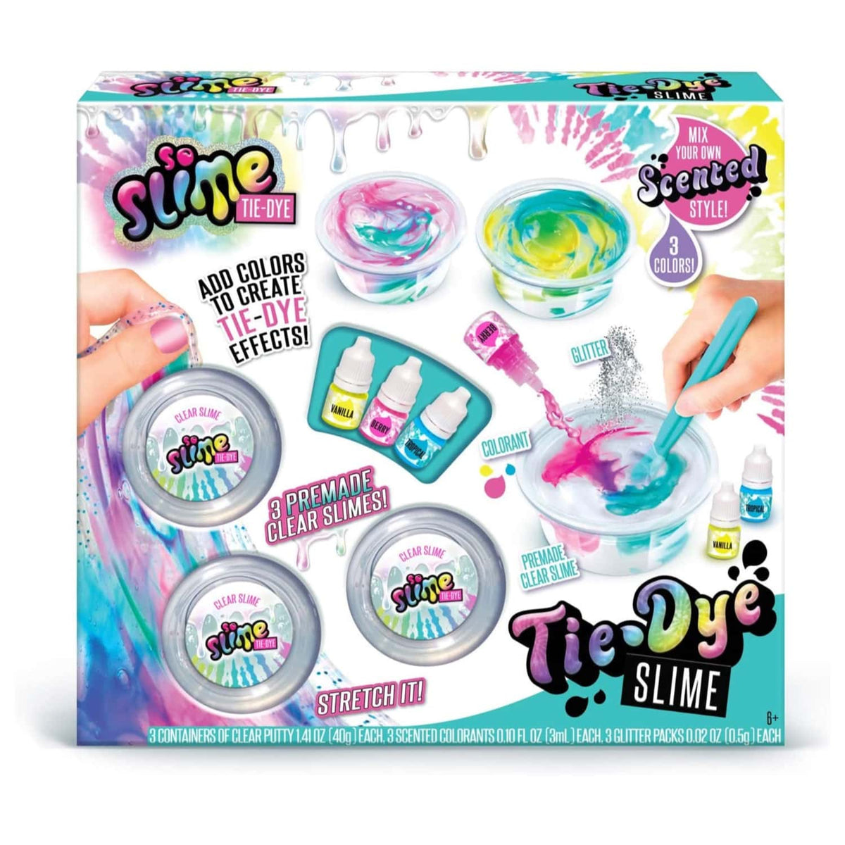Canal Toys So Slime Premade Tie and Dye Kit, 6+ Years