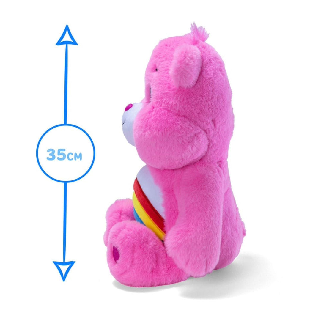 Care Bears Cheer Bear Plush Toy, 35cm, Pink