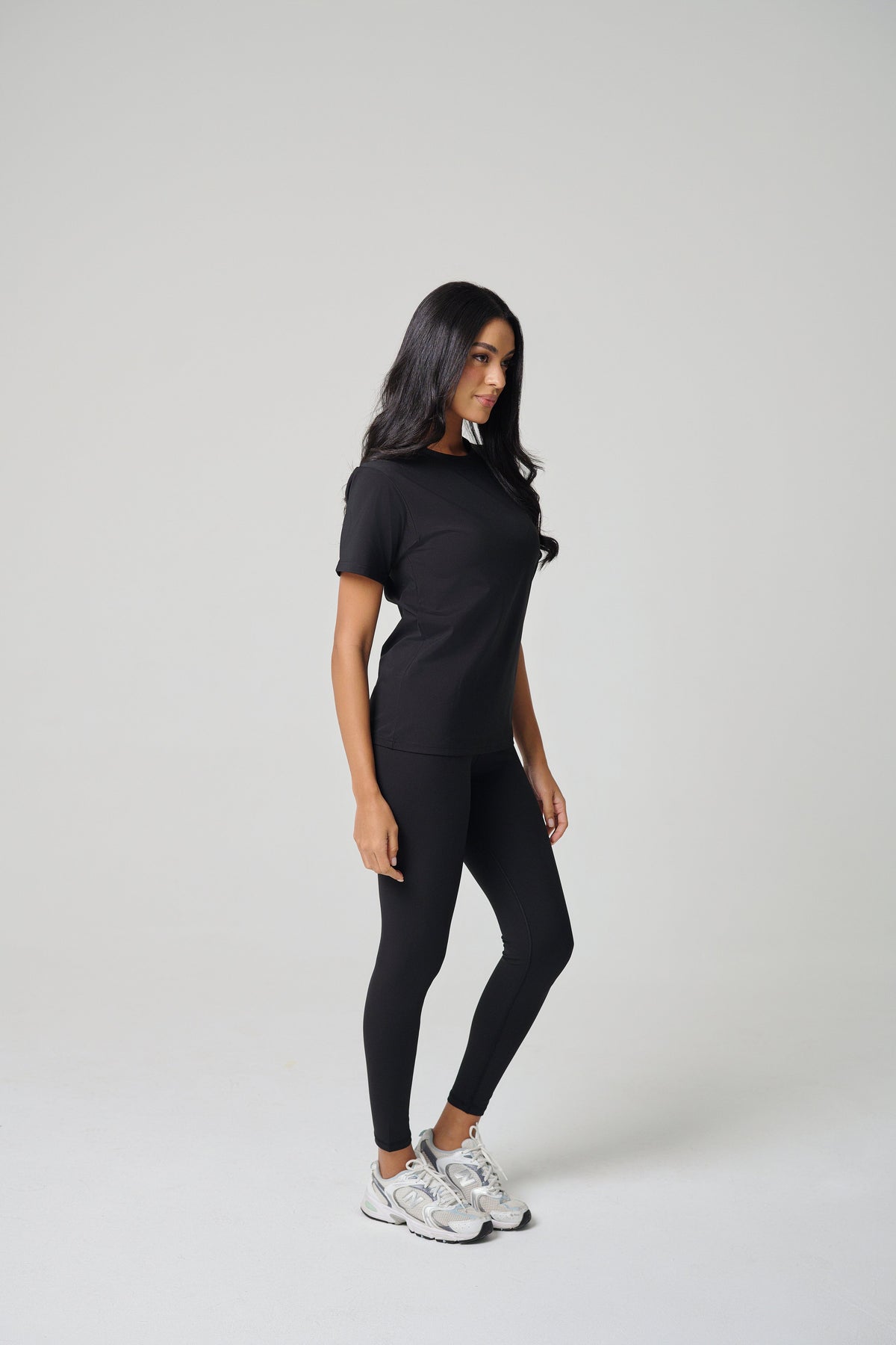 Women High Rise Legging - Black
