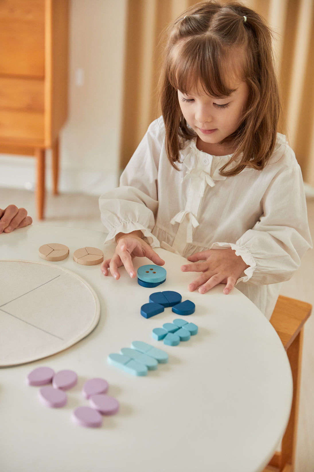 PlanToys Mandala — Wooden Pattern Building Set