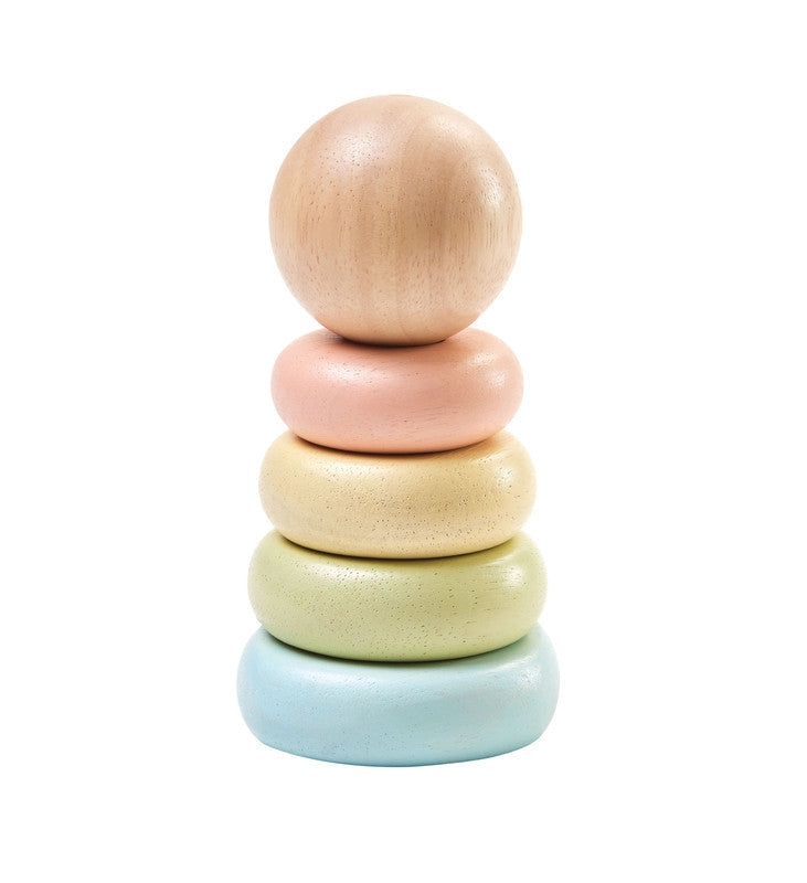 PlanToys First Stacking Ring — Wooden Baby Toy