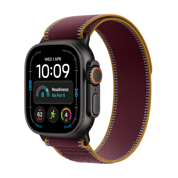 Apple Watch Ultra 4 G+C 49mm Titanium Case with Trail Loop - S/M