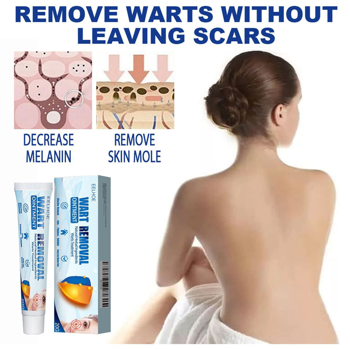 EELHOE skin care ointment for daily facial and body skin care. Gentle texture, helps soothe and condition skin, suitable for routine external skin maintenance.