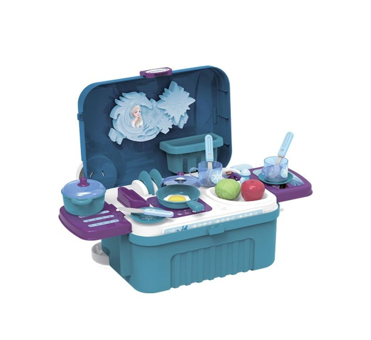 FROZEN2 KITCHEN TROLLEY CASE 3IN1