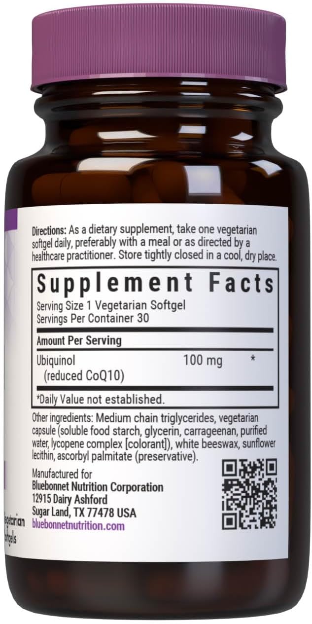 BlueBonnet UBIQUINOL 100MG 30S