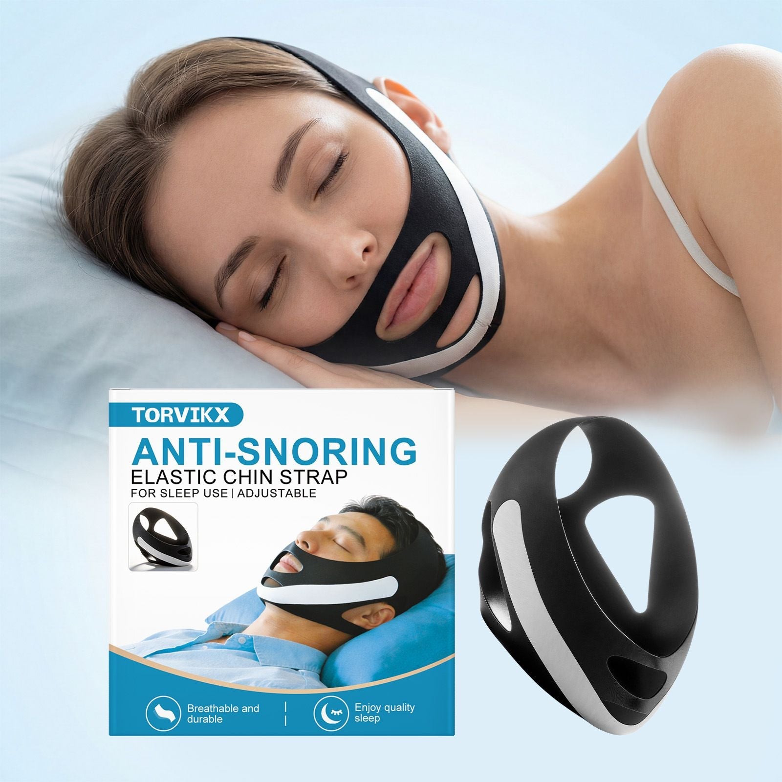 Chin Lift Strap with Adjustable and Face Slimming