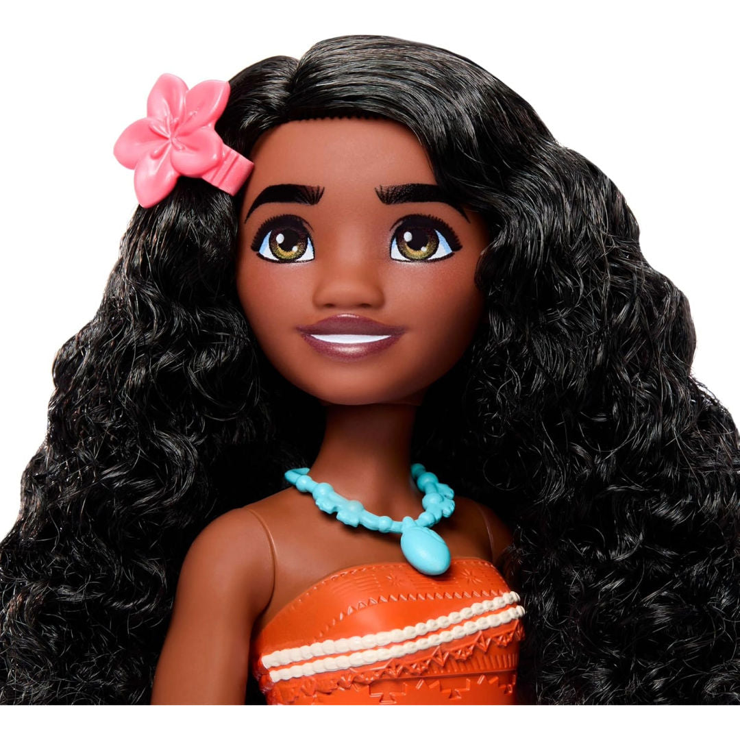 Disney Princess Ocean Friends Moana Doll Playset, For Age 3+ Years