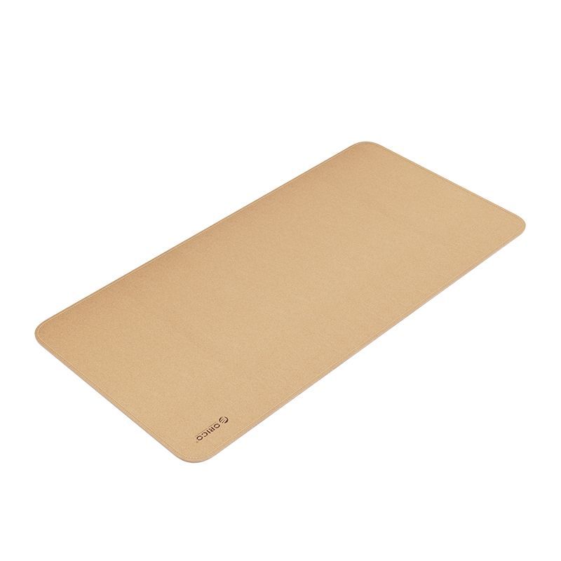 Double Sided Mouse Pad,Size: 300x600mm, Color:Cork + Coffee Cork + Coffee