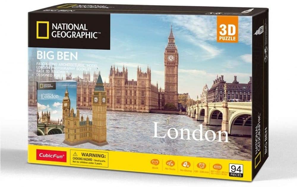 NGEO 3D PUZZLE BIG BEN LONDON 2