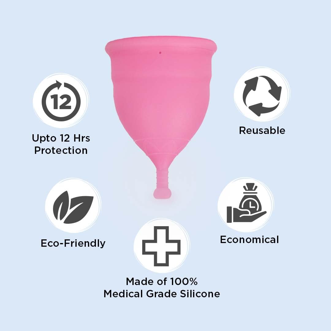 Pee Safe Menstrual Cup LARGE (Transparent)