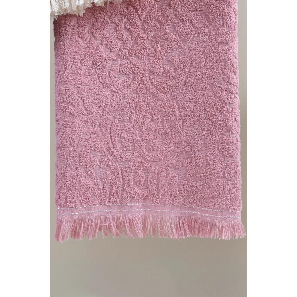 100% Cotton 3-Piece Fringed Towel - Dowry Towel Set | High Absorbency & Luxurious Comfort