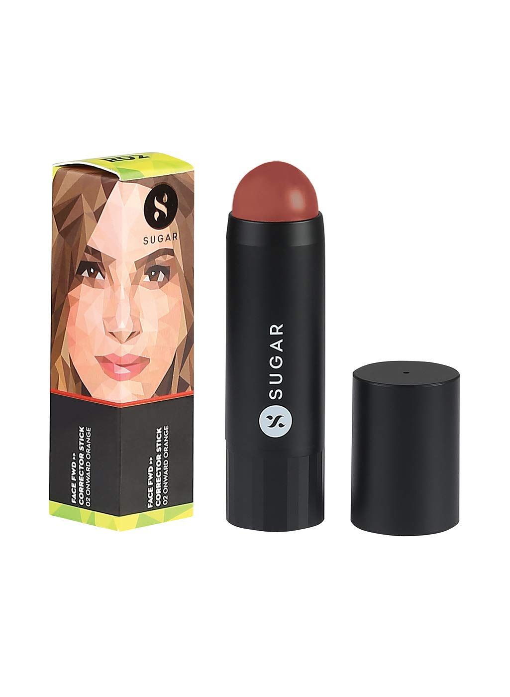 SUGAR Face Fwd Corrector Stick - 02 Onward Orange