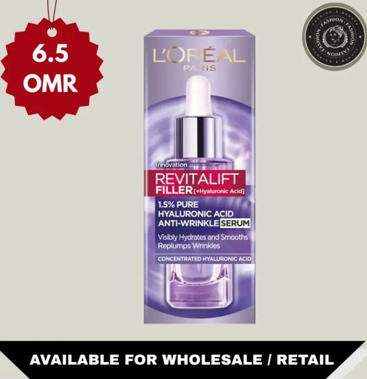 L'Oréal Paris Revitalift Filler 1.5% Pure Hyaluronic Acid Anti-Wrinkle Serum