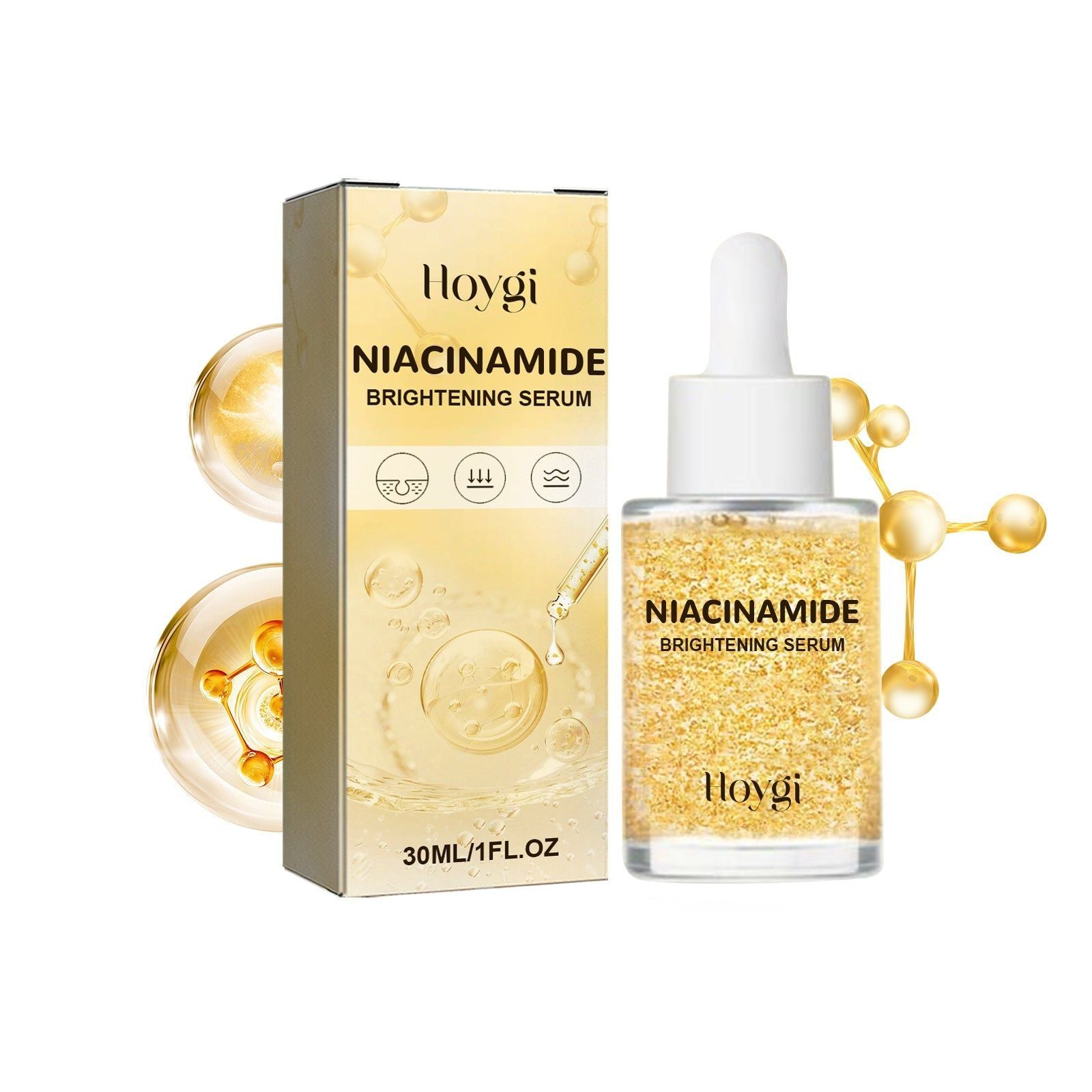 Niacinamide Brightening Serum for Glowing Skin, Hydrating, Fine Lines, Pore Refinement ,30ml
