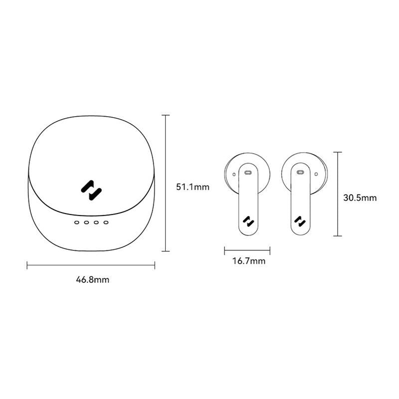 Havit E9 Bluetooth Earphones Pink-Flagship Edition