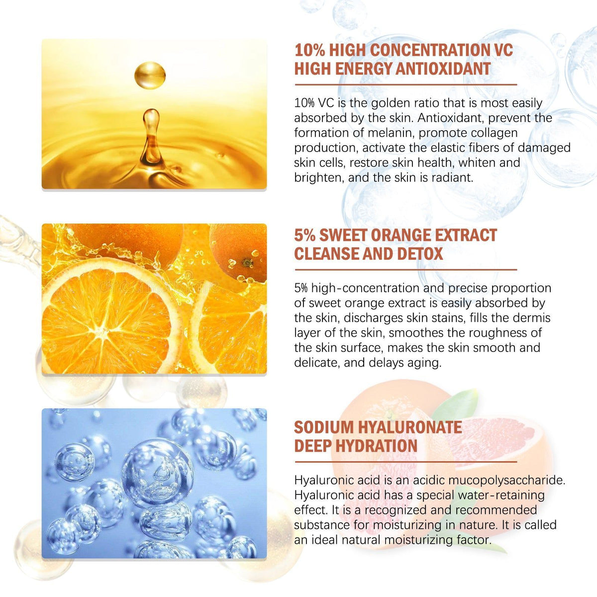 Brightening Cream with Antioxidant, Moisturizing, Even Skin Tone, Vitamin C, Niacinamide ,100g