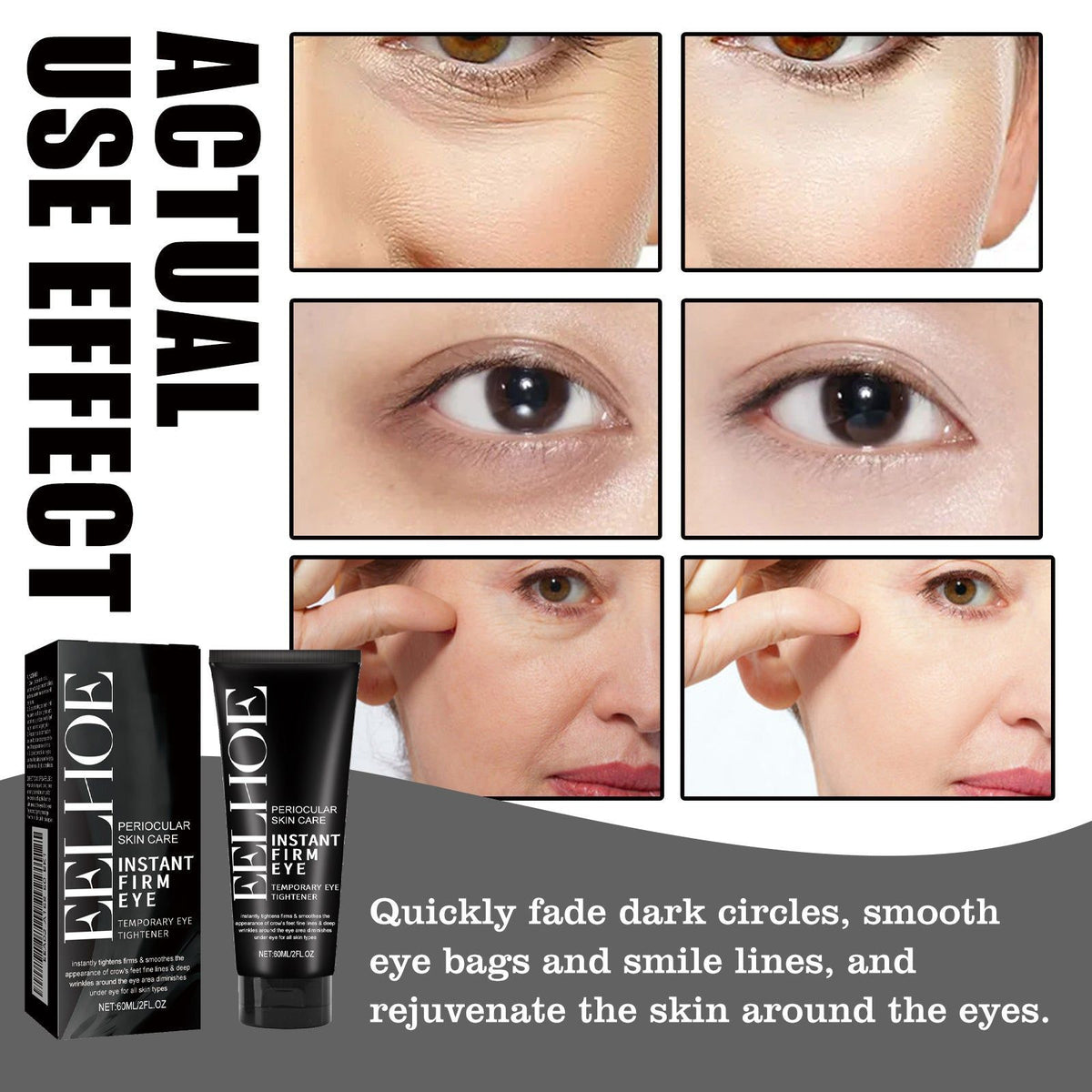 Revitalize Your Eyes with Anti-Wrinkle Firming Cream, Hydrating & Youthful ,60ml