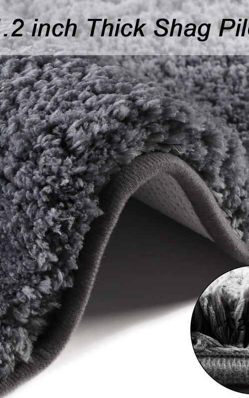 AIESY® Ultra-Soft Plush Washable Non Slip Floor Carpet
