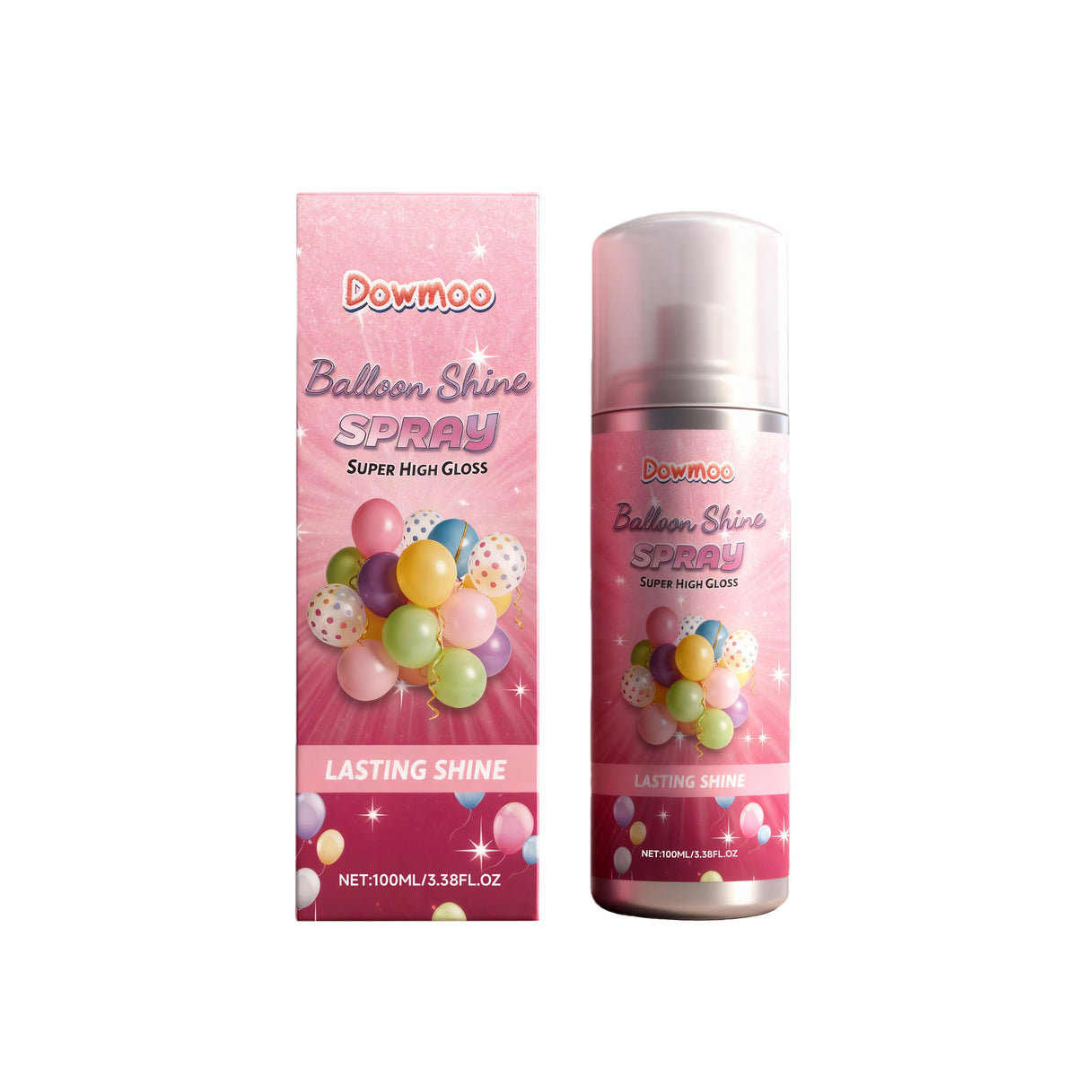 Brighten Balloons Instantly, Anti-Oxidation Sparkling Spray, Perfect for Festive Decorations ,100ml