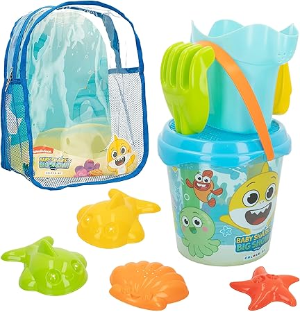 BABY SHARK BEACH SET W/4 ACCESSORIES