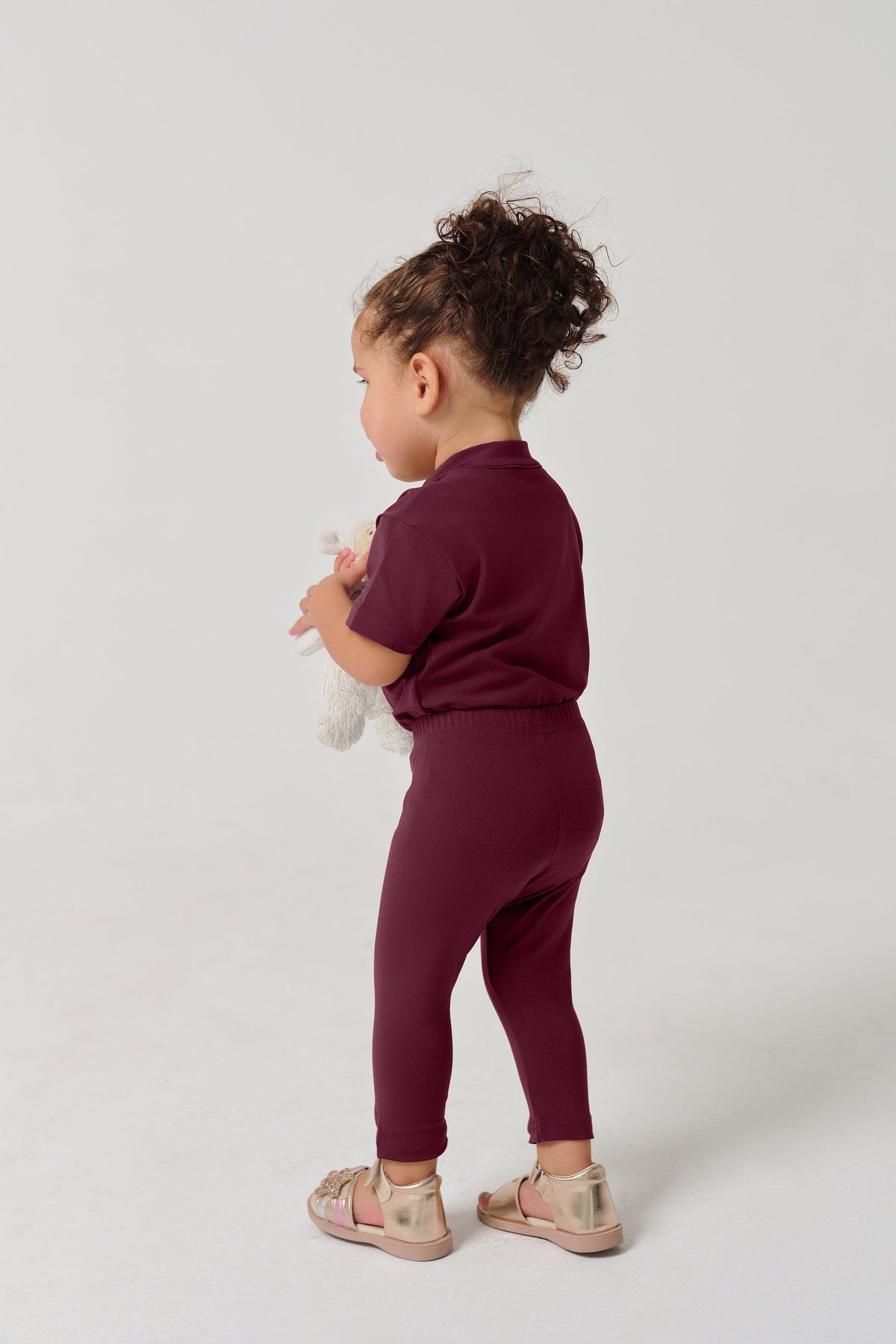 MULU Classic Unisex Baby Tights - Maroon
